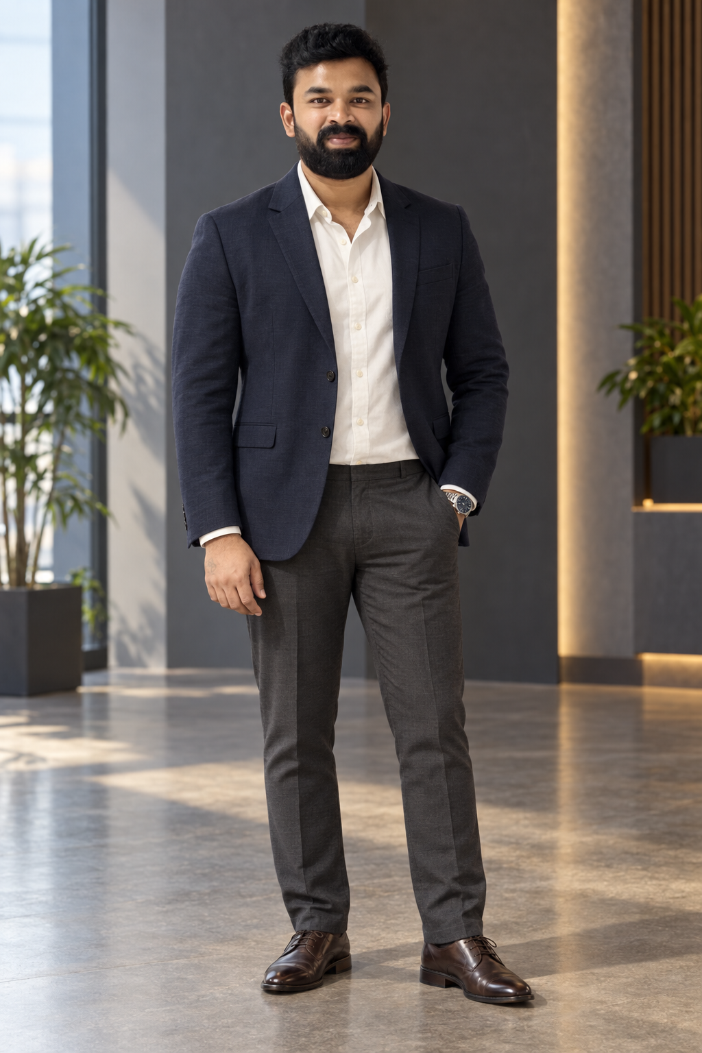 Executive portrait of Anil Kumar Tangirala